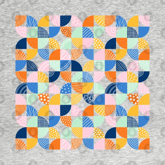 Modern quilt pattern by Stolenpencil